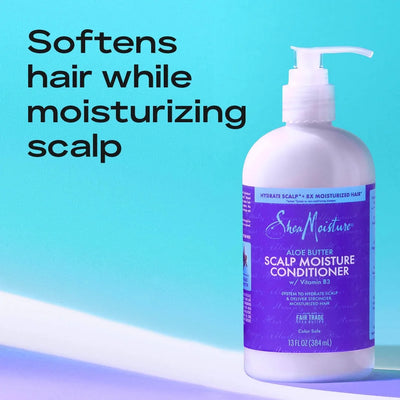 Shea Moisture Aloe Butter Scalp Moisture Conditioner — 13 oz