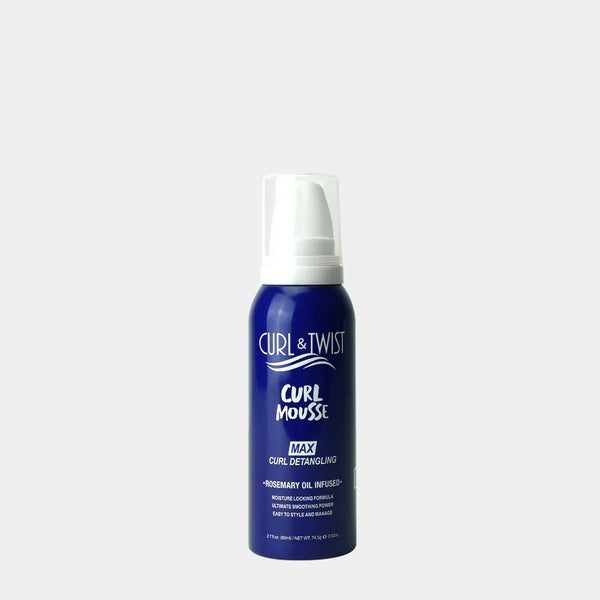 Ebin - Curl & Twist Curl Mousse Max Curl Detangling Rosemary Oil Infused