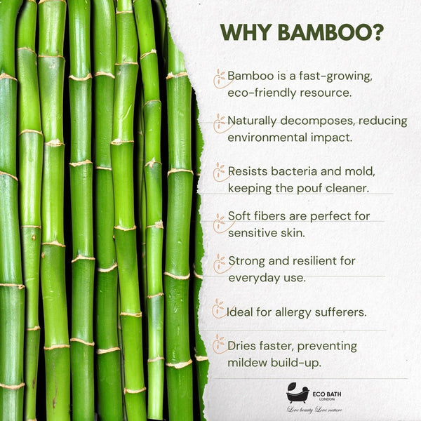 Eco Bath Bamboo Hair Brush with Boar Bristles