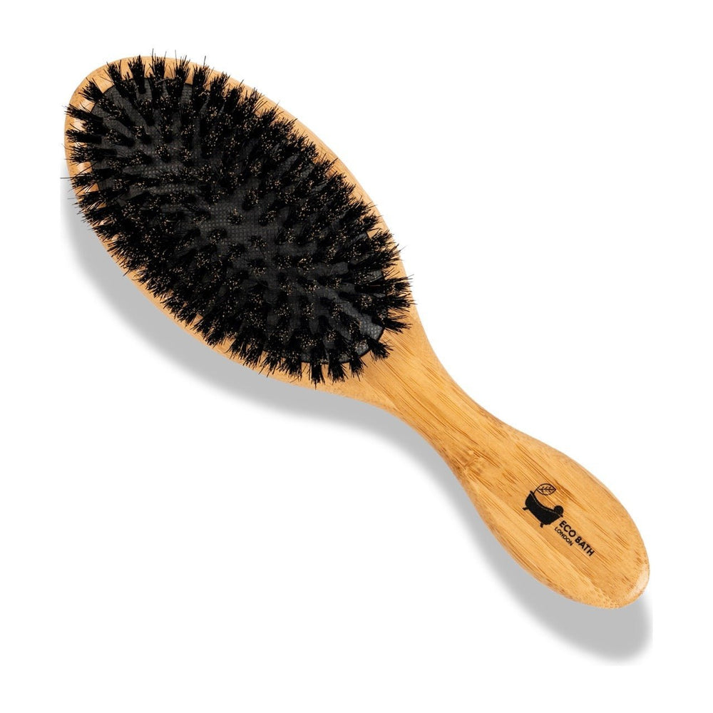 Eco Bath Bamboo Hair Brush with Boar Bristles