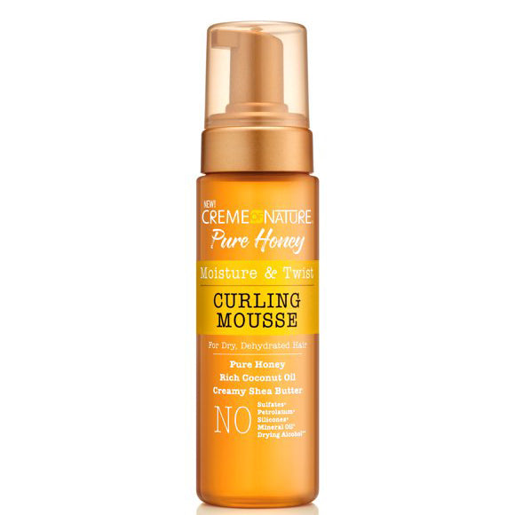 Creme of Nature Pure Honey Curling Mousse — 7 oz