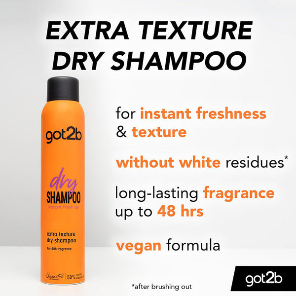 Got2b Extra Texture Dry Shampoo — 200 ml