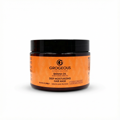 Grogeous Batana Oil Deep Moisturizing Hair Mask Intense Moisture & Smoother Hair — 300 g