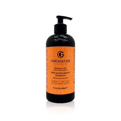 Grogeous Batana Oil Deep Moisturizing Shampoo Hydration & Frizz Control — 500 ml