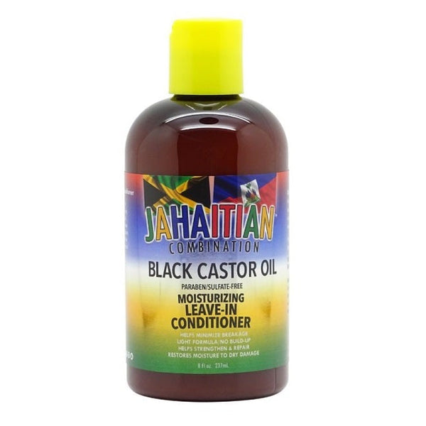 Jahaitian Combination Black Castor Oil Leave-in Conditioner — 237 ml