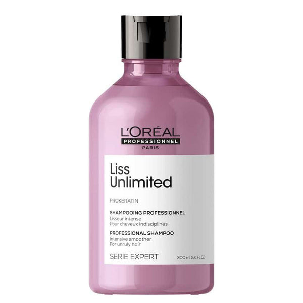 L'Oréal Professionnel Serié Expert Liss Unlimited Shampoo Smooth, Glossy & Frizz-Free Hair — 300 ml