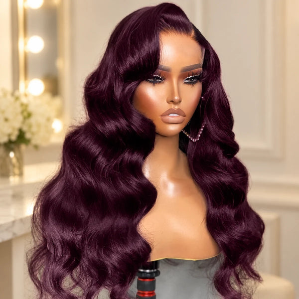 Chic Luxe Hair original style photograph on a neutral dressing-room background.