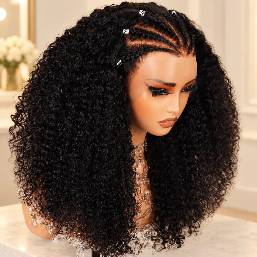 Chic Luxe Hair original style photograph on a neutral dressing-room background.