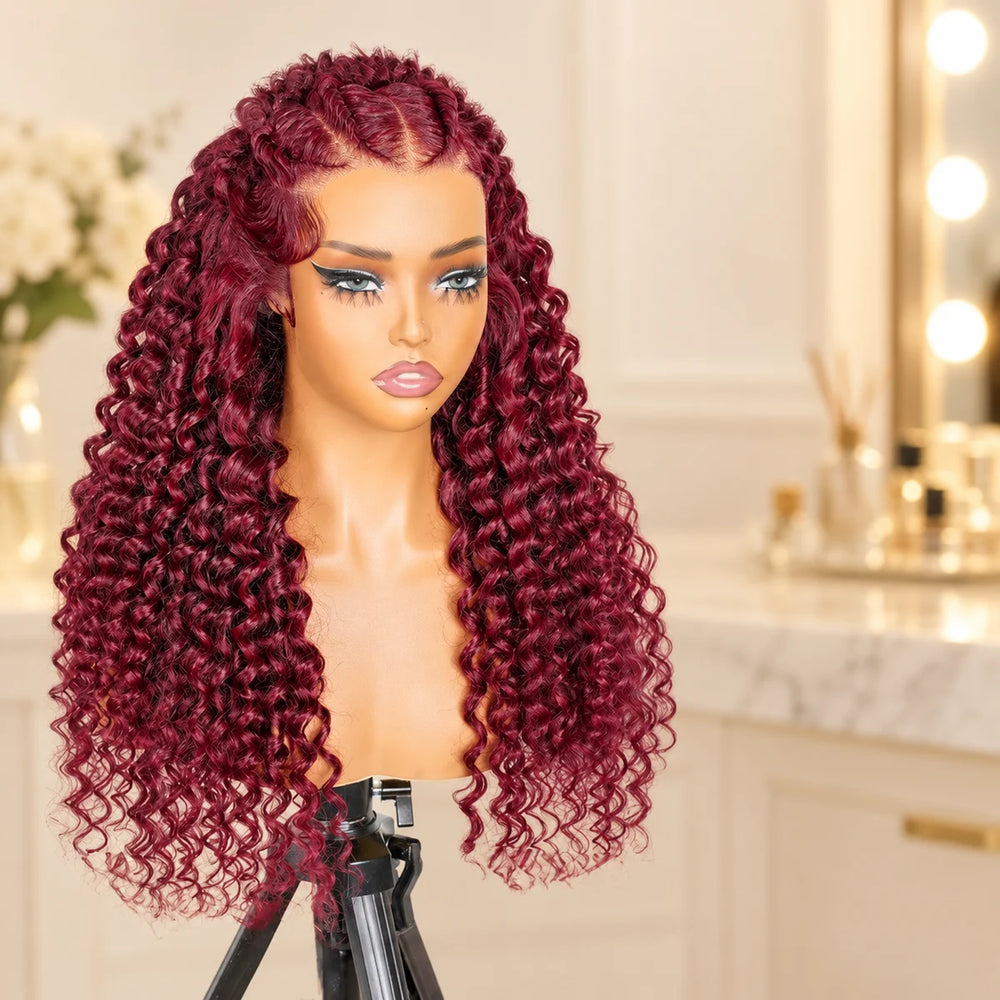Chic Luxe Hair original style photograph on a neutral dressing-room background.