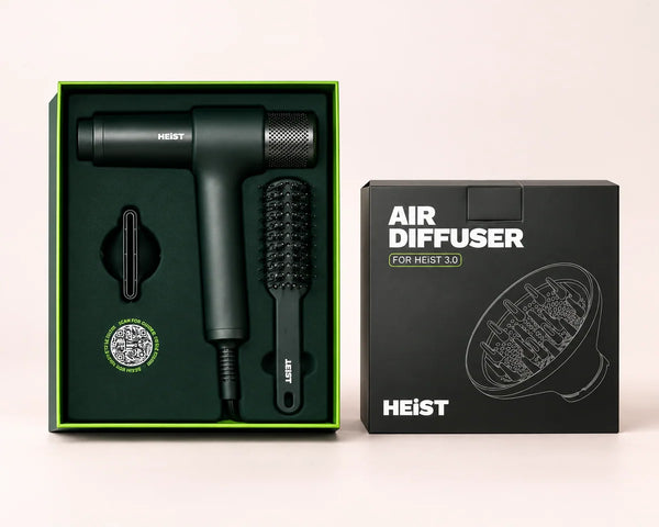 Heist 3.0 Hair Dryer Pro Kit with Diffuser — studio product photograph