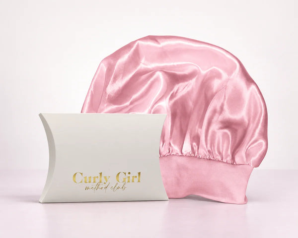 Satin Sleep Cap with Wide Band — studio product photograph