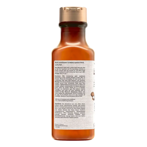 Maui Moisture Curl Quench + Coconut Oil Conditioner — 385 ml