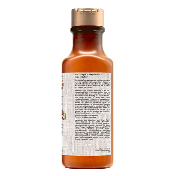 Maui Moisture Curl Quench + Coconut Oil Shampoo — 385 ml