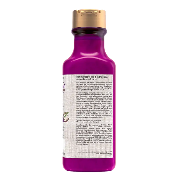 Maui Moisture Hydrate + Shea Butter Shampoo — 385 ml