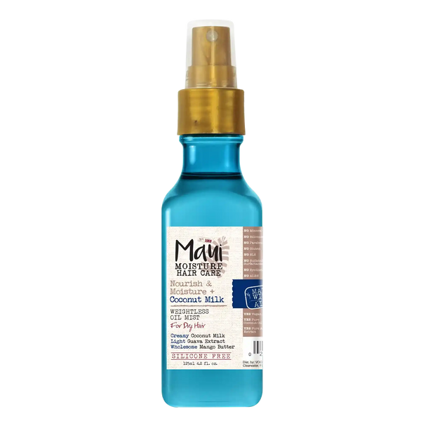 Maui Moisture Nourish & Moisture + Coconut Milk Weightless Oil Mist — 125 ml