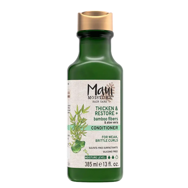 Maui Moisture Thicken & Restore + Bamboo Fiber Conditioner — 385 ml