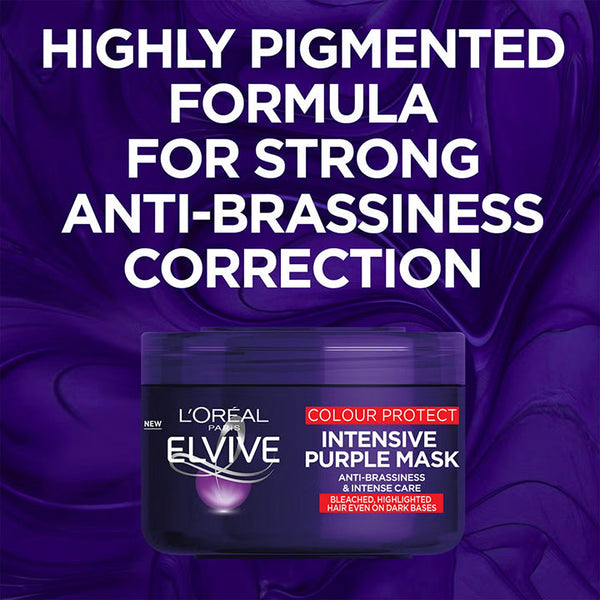 L'Oréal Elvive Colour Protect Anti-Brassiness Purple Mask 250 gm
