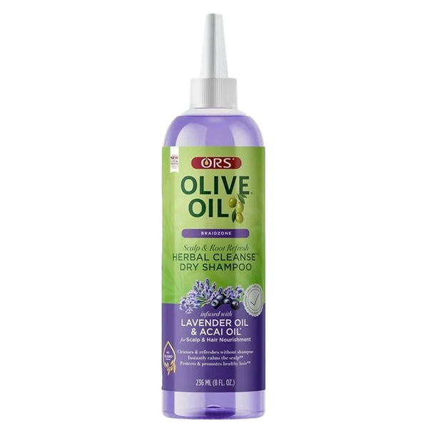 ORS Olive Oil Braidzone Scalp & Root Refresh Herbal Cleanse Dry Shampoo — 236 ml