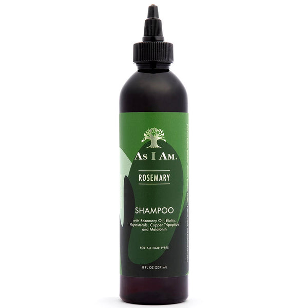 As I Am Rosemary Shampoo Stimulating Scalp & Strengthening Hair — 8 oz