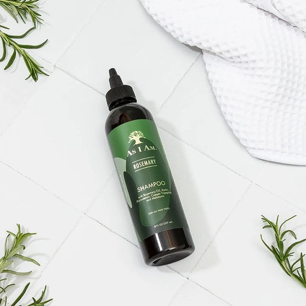 As I Am Rosemary Shampoo Stimulating Scalp & Strengthening Hair — 8 oz