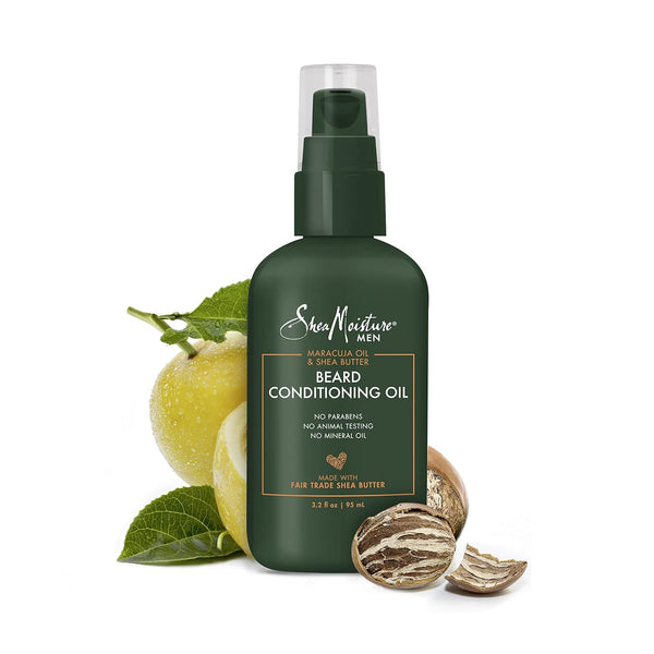 Shea Moisture Maracuja & Shea Beard Oil - Soften & Condition — 3.2 oz