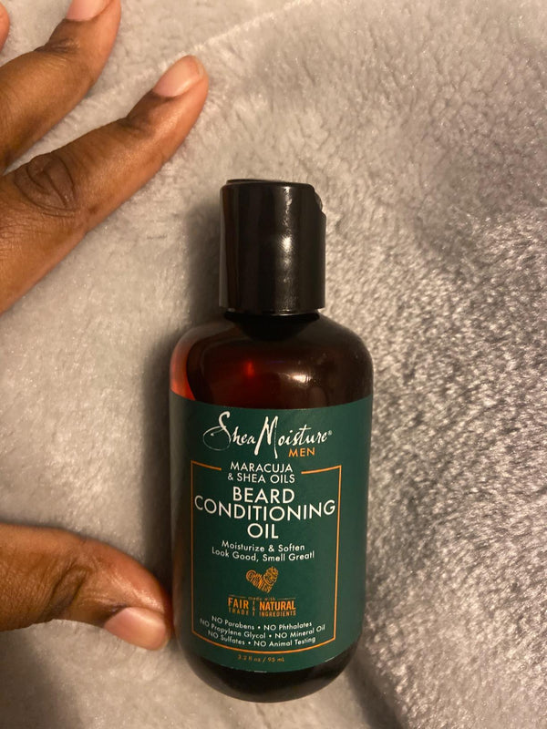 Shea Moisture Maracuja & Shea Beard Oil - Soften & Condition — 3.2 oz