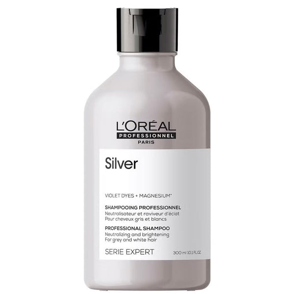 L'Oréal Professionnel Serié Expert Silver Shampoo Neutralises Yellow Tones & Brightens — 300 ml