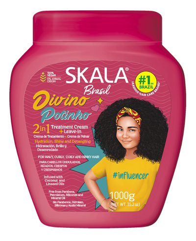 Skala Brasil Divino Potinho Hair Treatment Cream — 1000 g