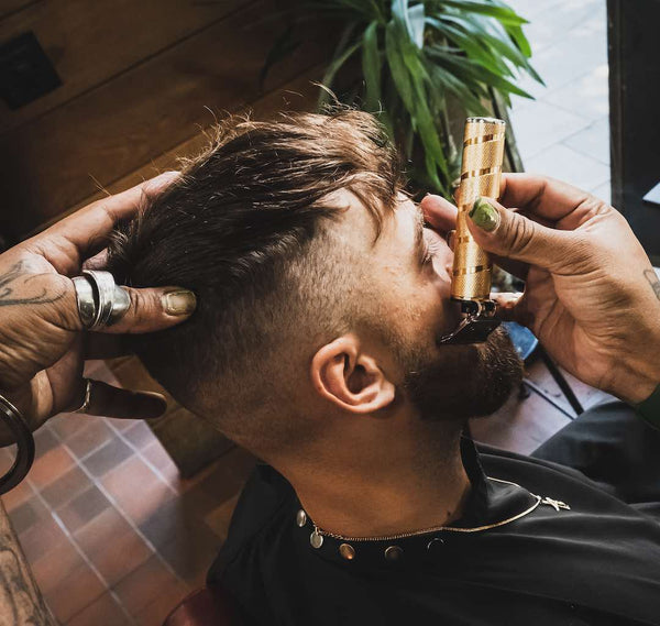 Barbarossa Skeleton Hair & Beard Trimmer — Gold