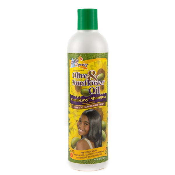 Sof n Free Sofn'free n'pretty Olive & Sunflower Oil Combeasy Shampoo — 354 ml