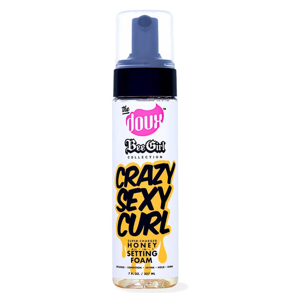 The Doux Crazy Sexy Curl Honey Setting Foam 7oz All-in-1 Styling Mousse — 7 oz